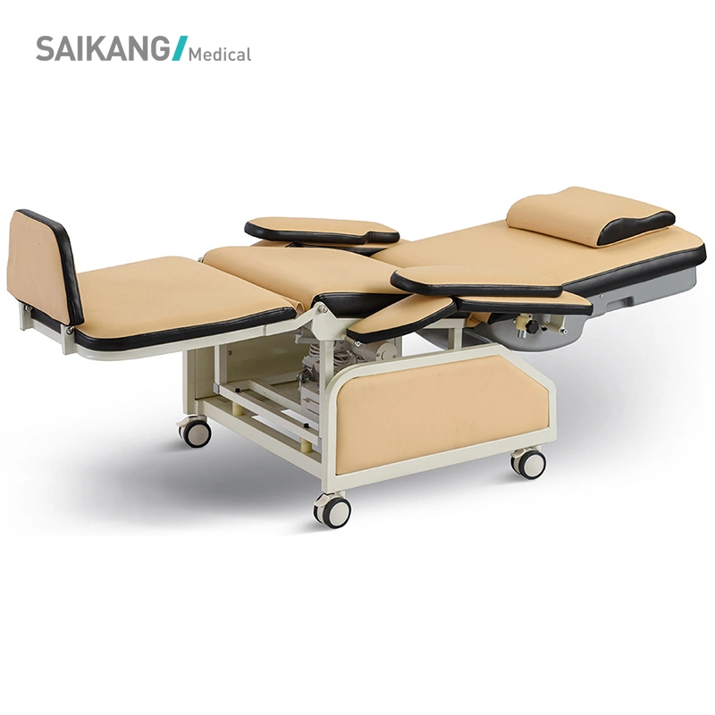 Ske-120b Professional Medical Exam Equipment Two Function Adjustable Electric Patient Dialysis Chair