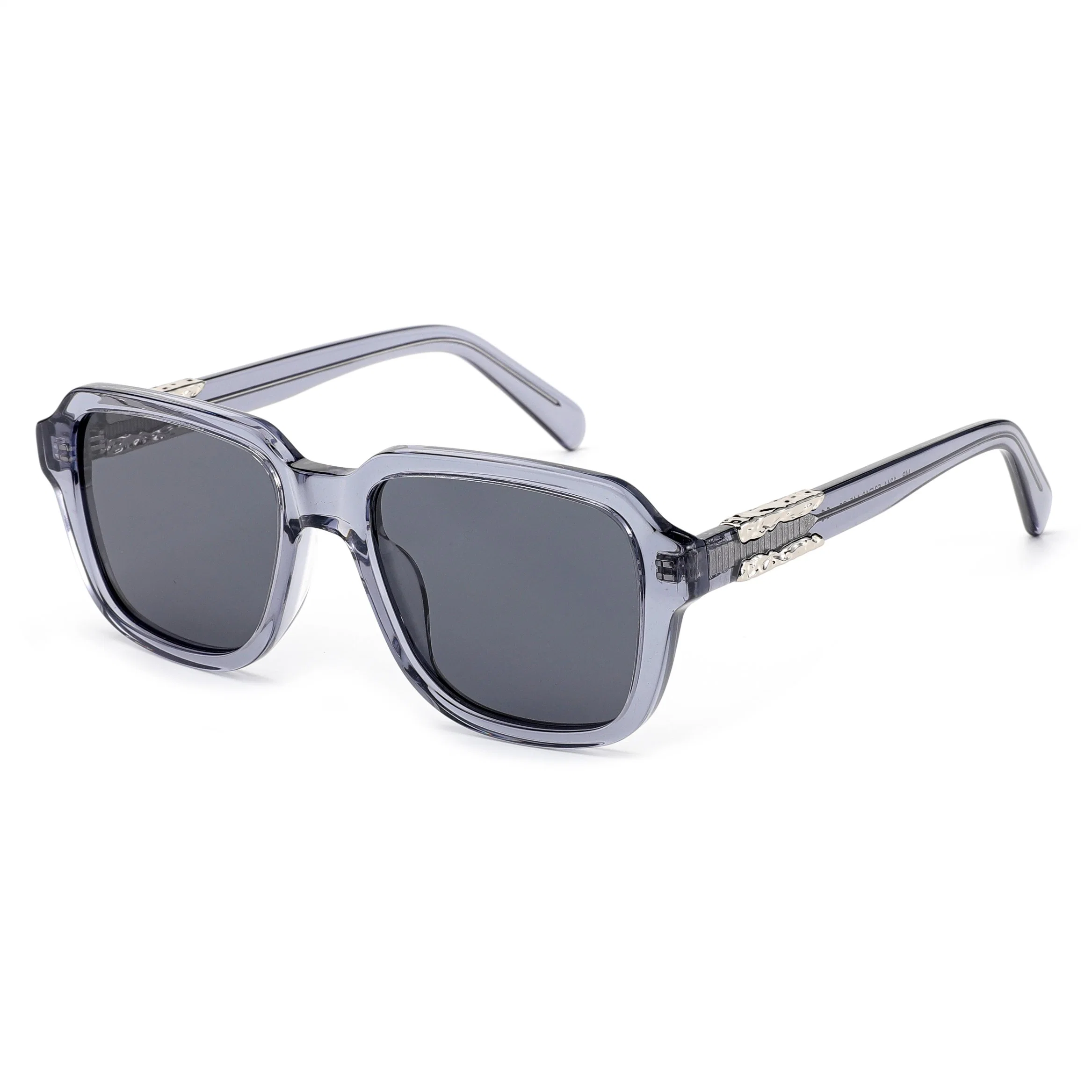 Popular Style Gafas Frames Metal Accssory Best Quality Acetate Shades Sunglasses