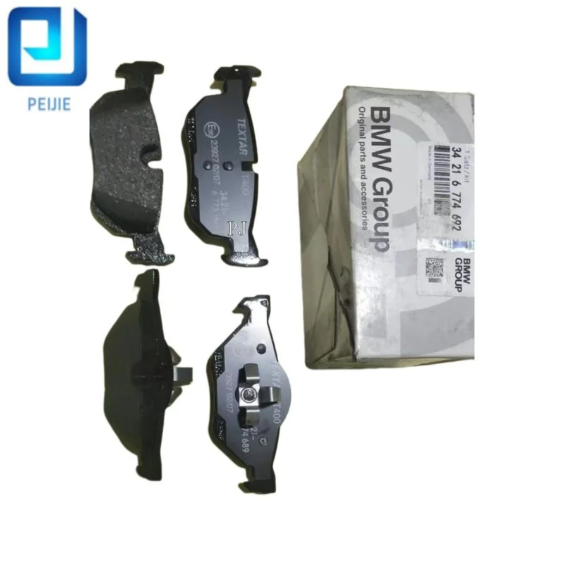 Pièces de rechange auto bruit avant jeu de plaquettes de frein Pour BMW 34216774692 D1171