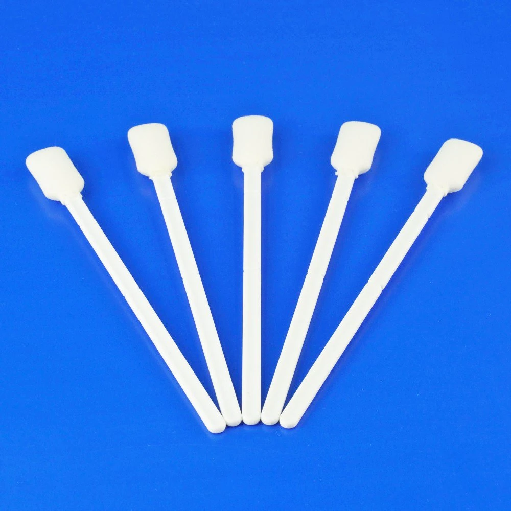 Disposable Foam Swab Sterile Medical Cleaning Test Foam Tip Cotton Swab