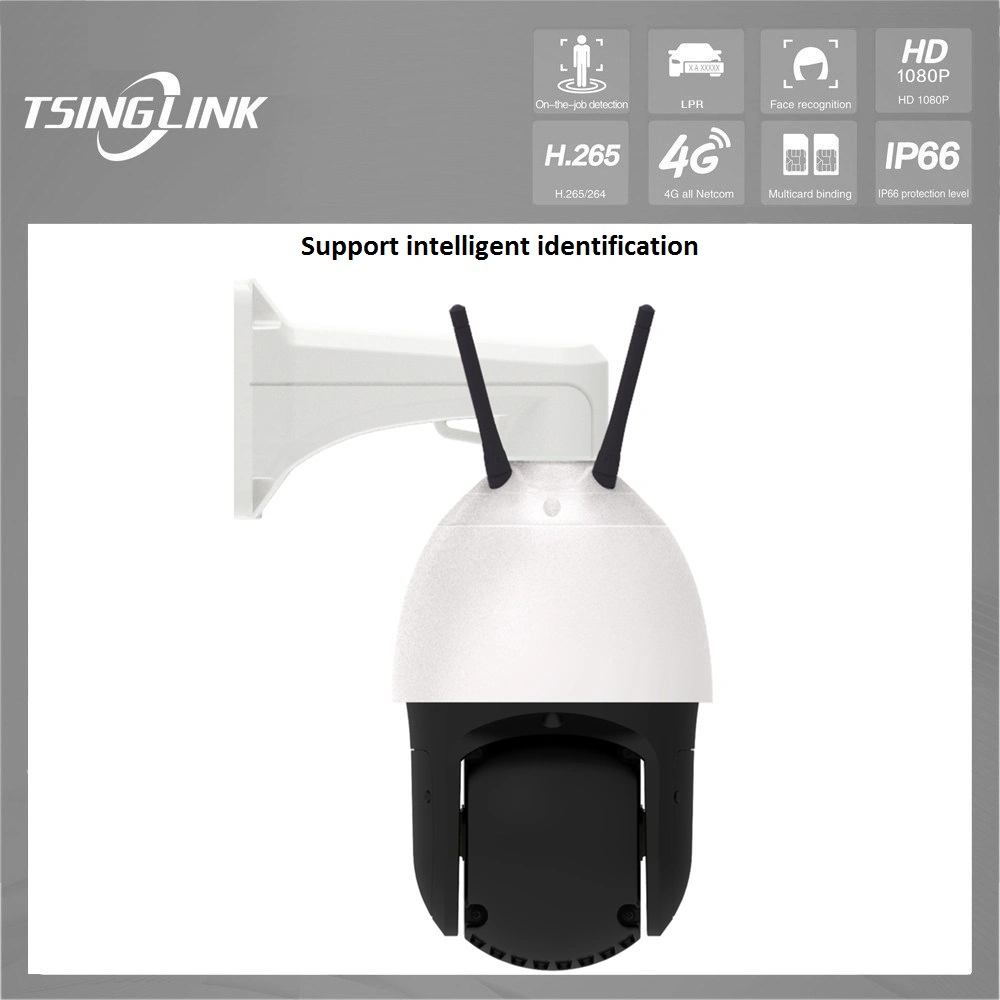 Outdoor Online 4G WiFi Wireless H264 1080P IR Speed Dome PTZ CCTV Camera