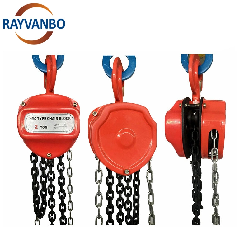 Manual Small Hand 0.5 Ton 1 Ton 2ton 3 Ton 5ton 10 Ton Manual Chain Hoist