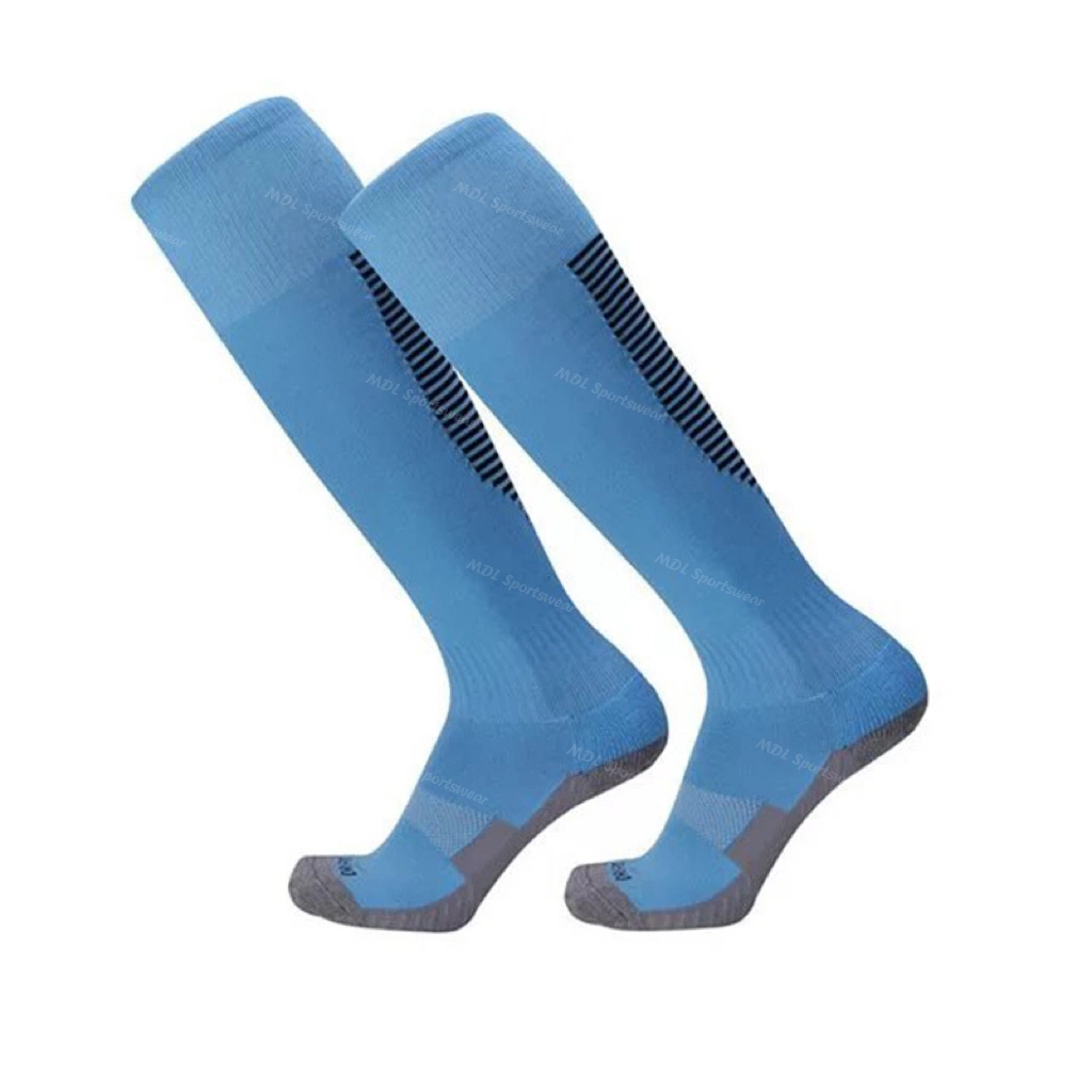 Cushion Football Socks for Men and Women Ruby Cotton Sport Socks for Soccer and Football