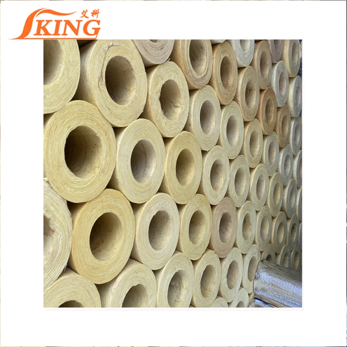 Ce Fiberglass Wool Tube Glass Wool Pipe with Aluminium Foil