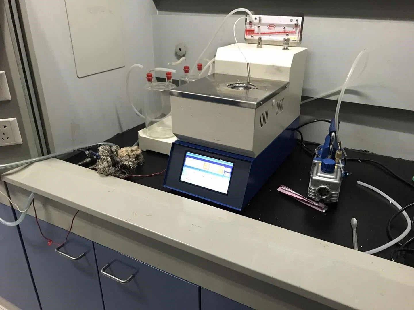 Laboratory ASTM D5800 Lubricant Oil Evaporating Loss Tester (Noack A method)