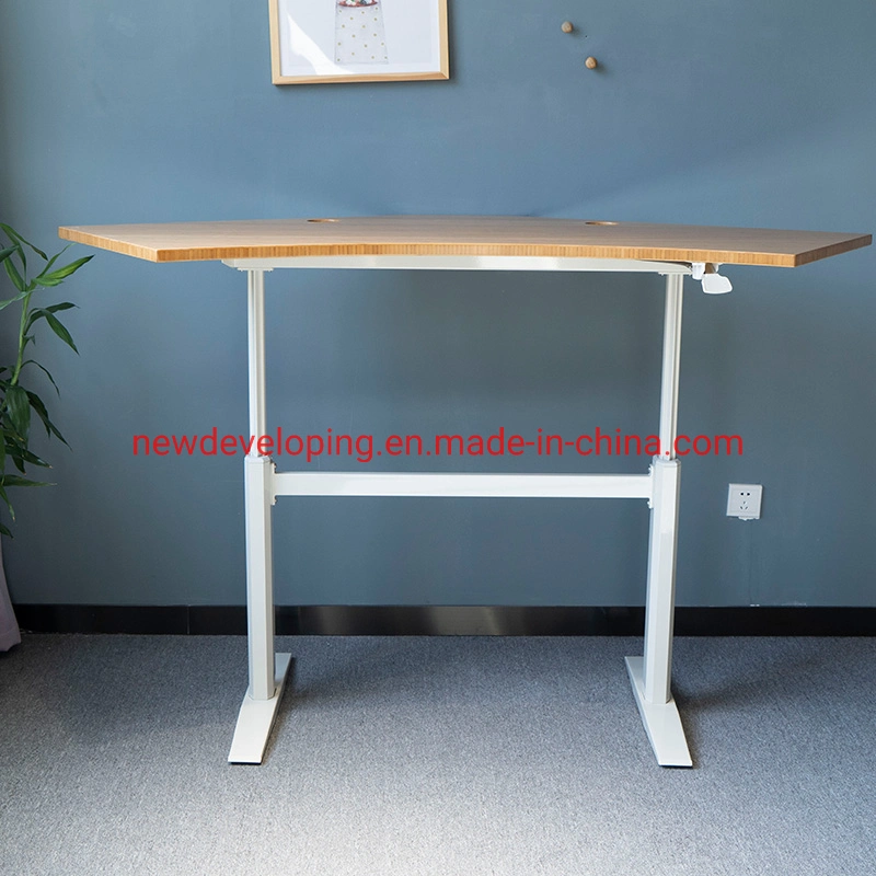 Природные бамбук эргономичный письменный стол, письменный стол цена