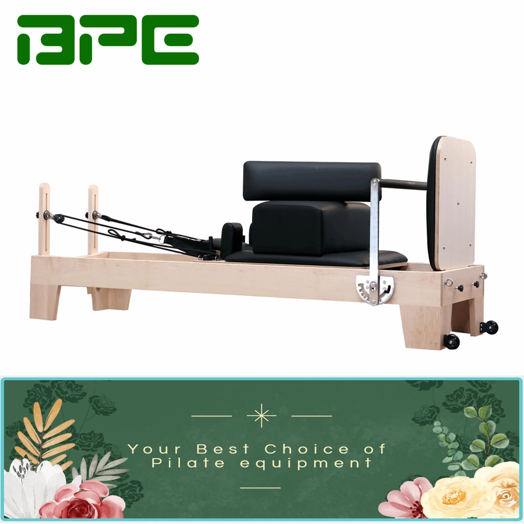 Bpe Heimgebrauch Gym Ausrüstung Balance Körper Yoga Übung Apfel Pilates Reformer Aus Eichenbuche