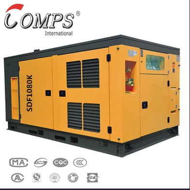 high effective two stage mobile industry screw air compressor for drilling rig