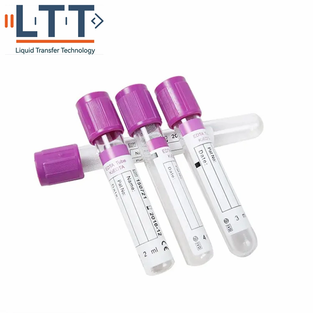 Hospital Use Medical Disposable Vacuum Blood Sample Collection Test Tube