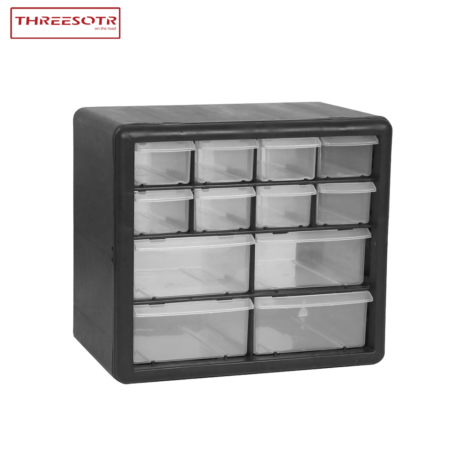 18 Bins Plastic Drawer Parts Storage Organizer Hardware and Craft Cabinet