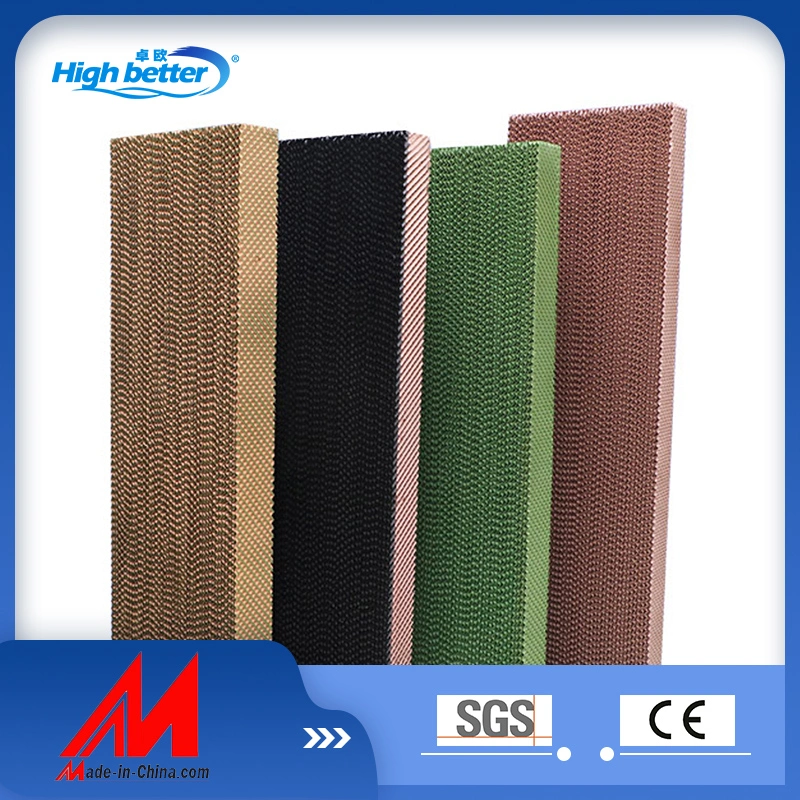 Customized Kraft Paper Air Cooler Honeycomb Pad Evaporative Cooling Pad