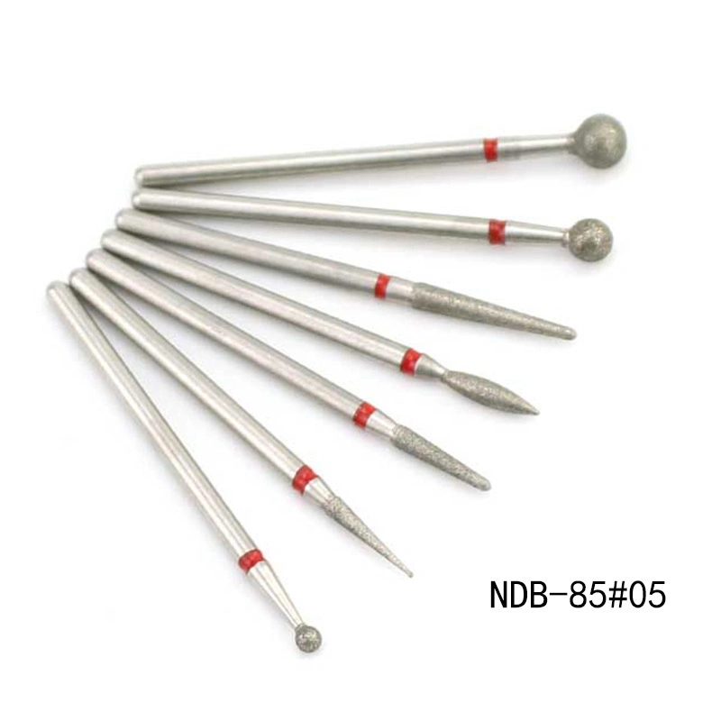 Nail Drill Bits Set 7PC Nail Salon Stainless Steel Manicure Grinder Equipment Head Set Nails