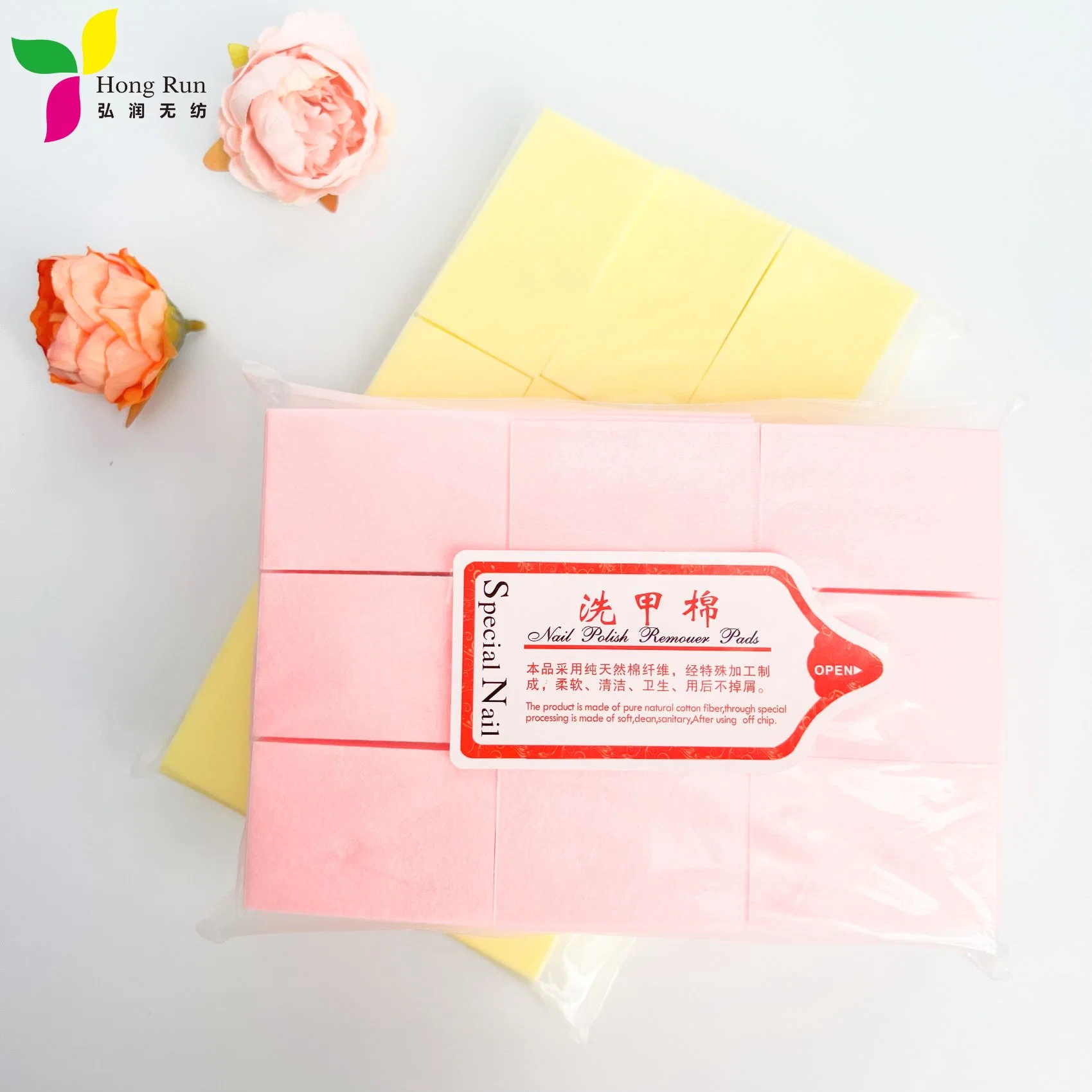 Disposable Cleaning Tissue for Nails Customized Mini Portable Nail Wiping Paper