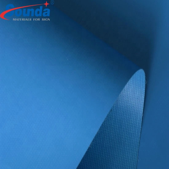 Sounda 610GSM or Custom Waterproof Fire Retardant PVC Coated Tarpaulin for Truck Covers Tents