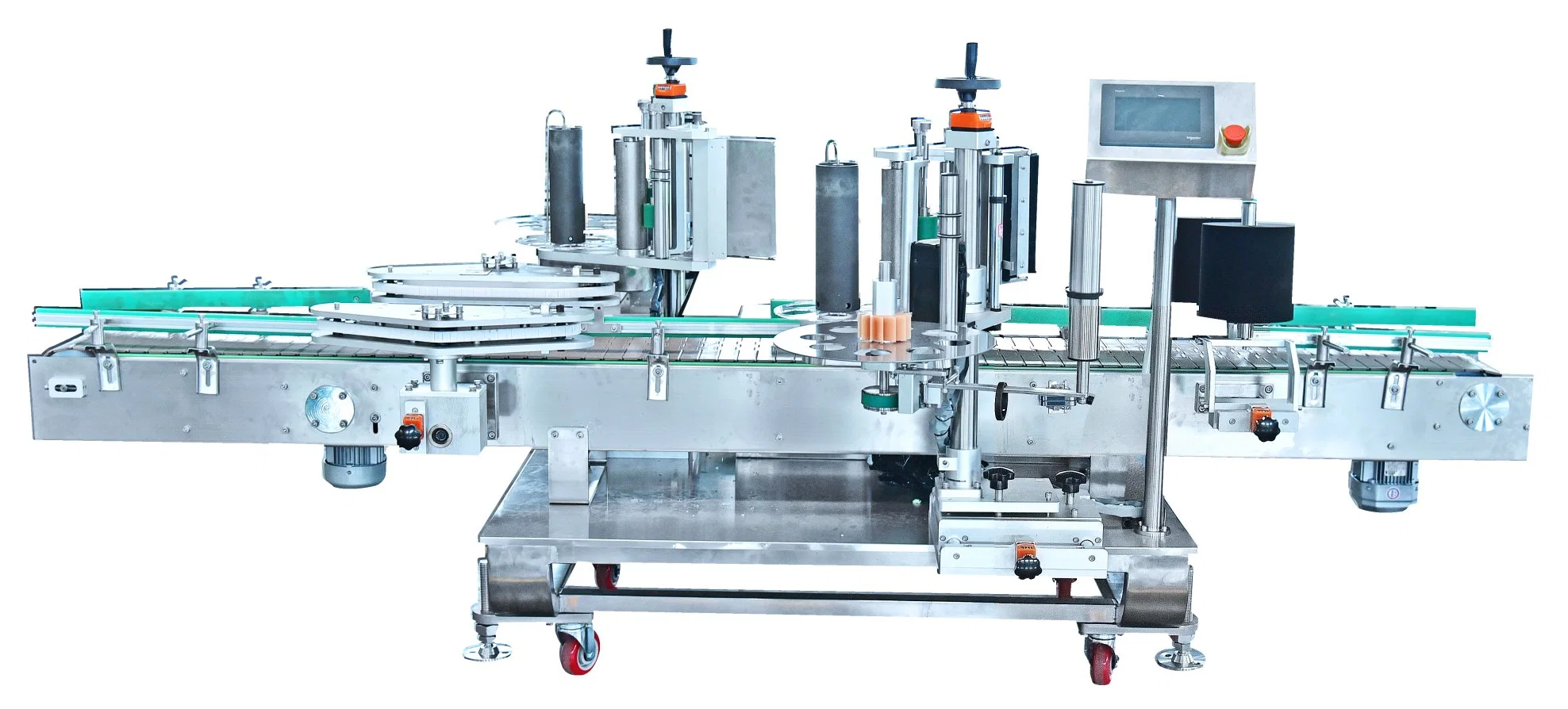 5L-30L Automatic Drum Double-Sided Labeling Machine for Barrel