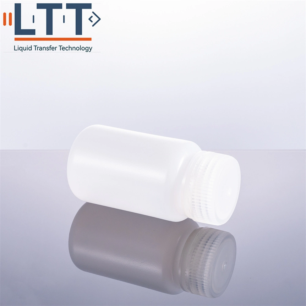 Factory Price Wide Mouth 1000ml Plastic HDPE Reagent Bouteille Reagent Bottle for Laboratory 1000ml HDPE Bottle Liquan