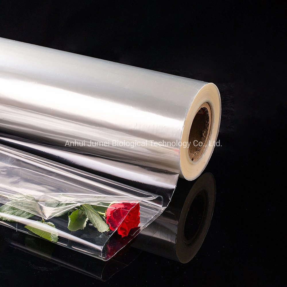 Compostable PLA Film Flower Packaging