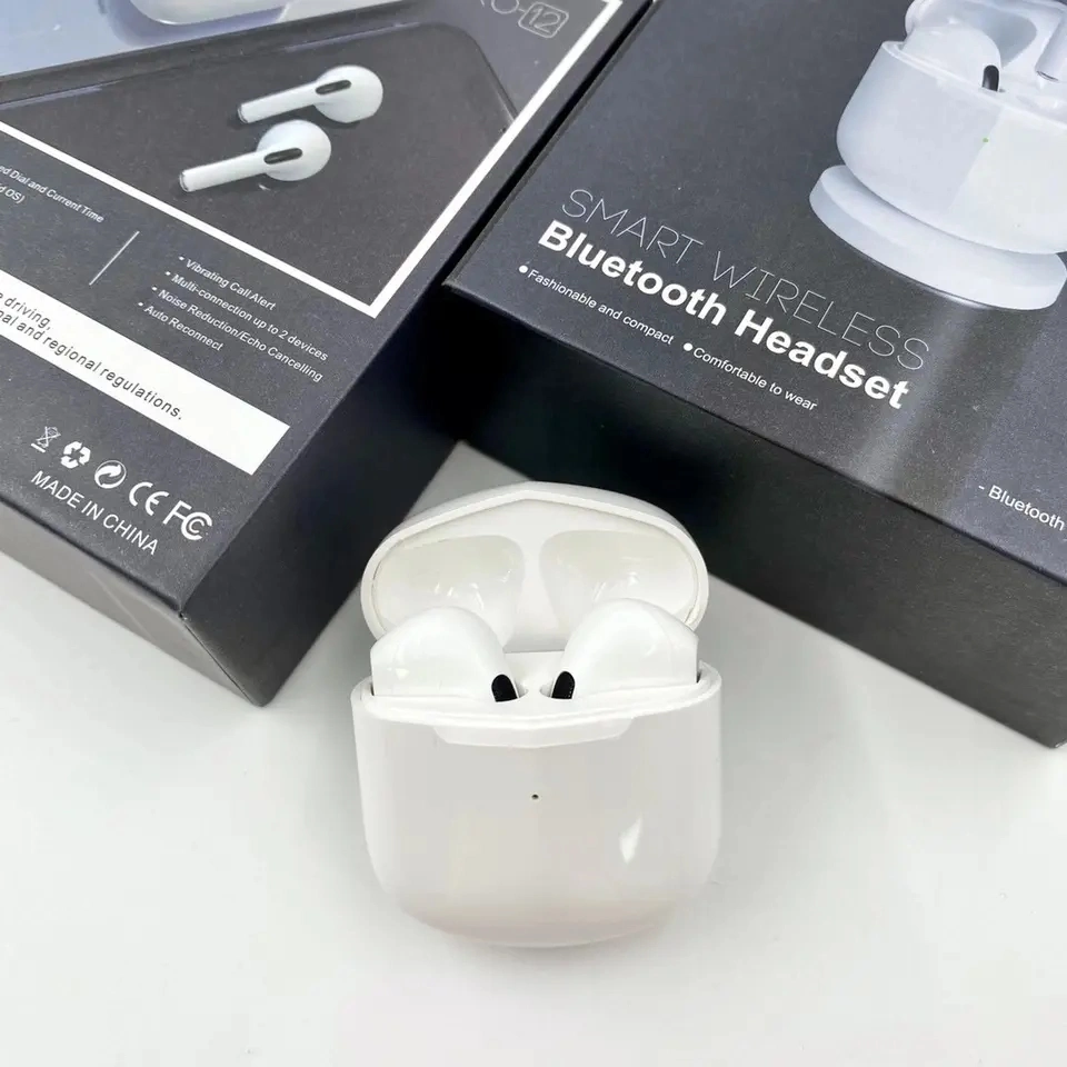 PRO12 جديد تصميم PRO 12 True Wireless Bluetooth Promotion Earphone المس Control 5.0 Mini Headphone (التحكم 5.0 سماعة الرأس الصغيرة