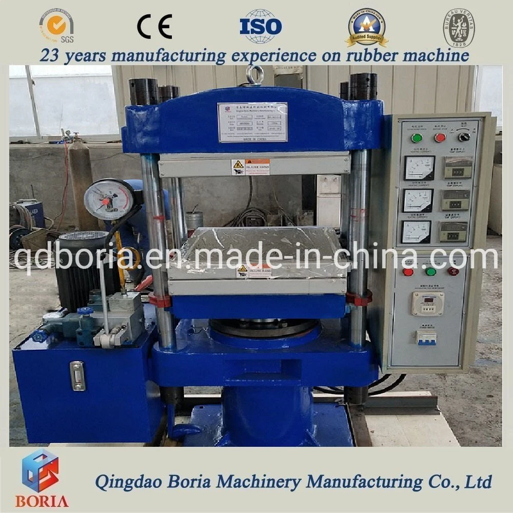 PLC Controlled Laboratory Rubber Plate Vulcanizing Molding Press Machine for Lab