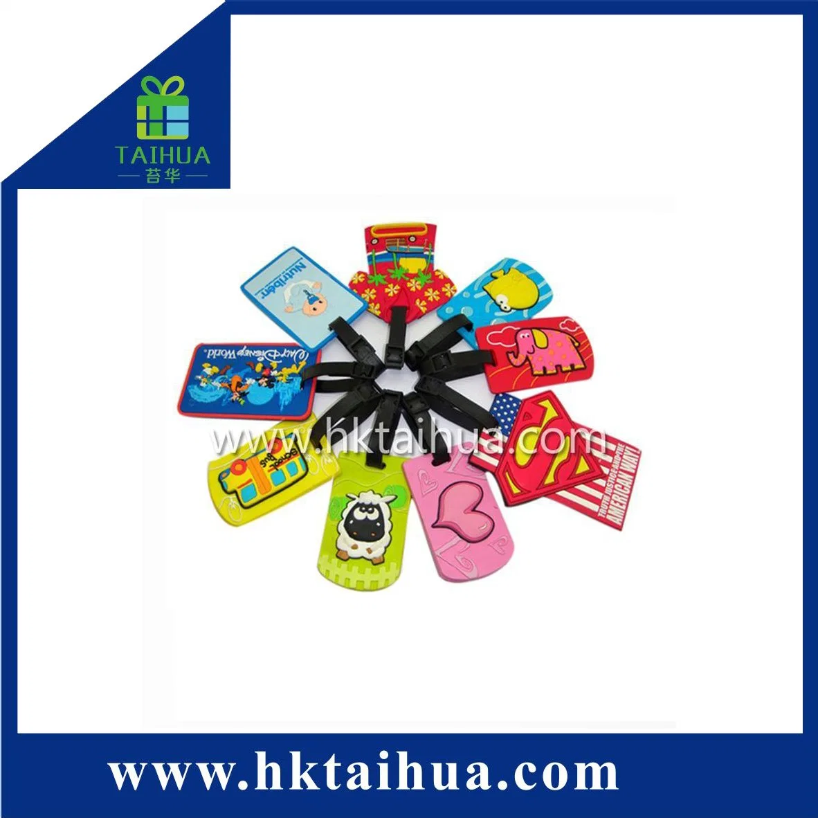 Wholesale/Supplier Travel Souvenir PVC Luggage Tag