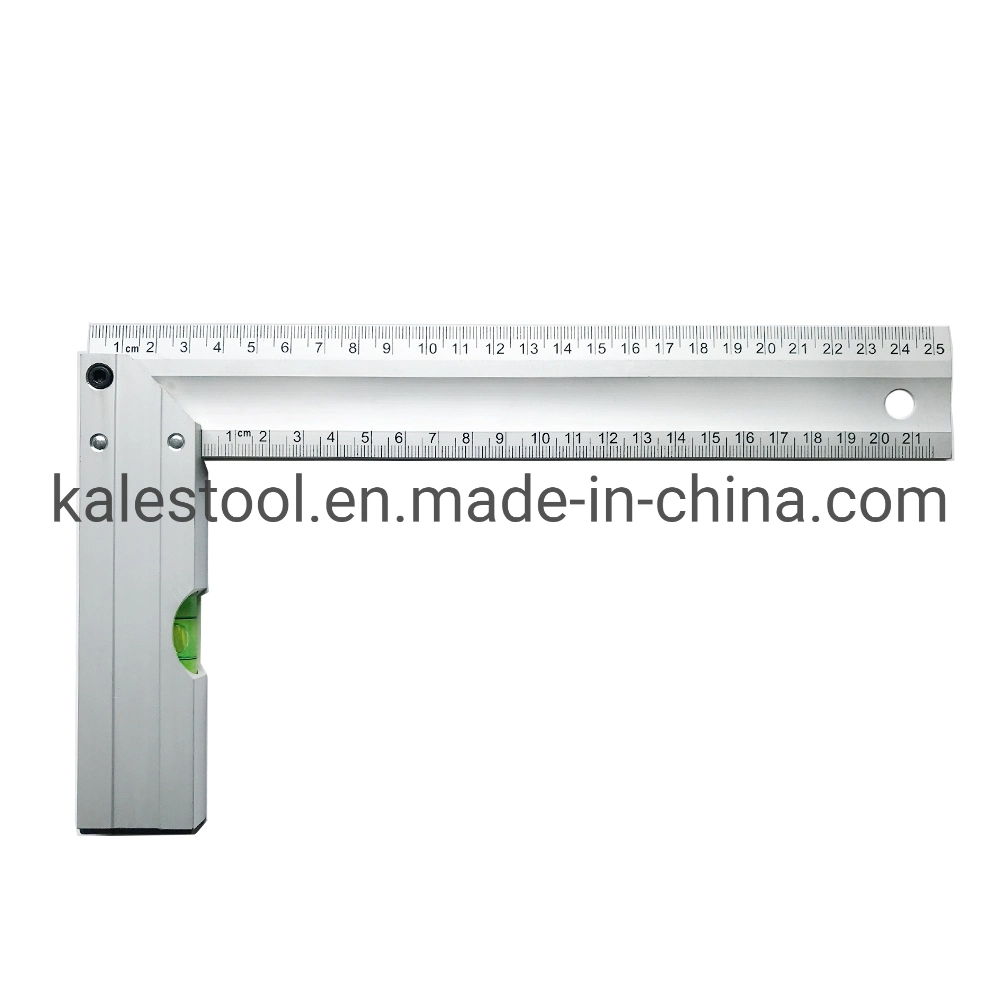 Metric Scale White Oxidized Combination Square Metric