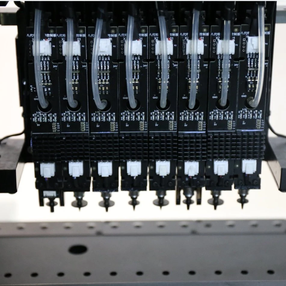 Fast Speed LED SMT Pick and Place Machine 66 Feeders for PCB Assembly