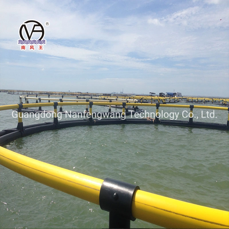 Simple Round Floating Cage Lake Breeding Equipment Manufacturer