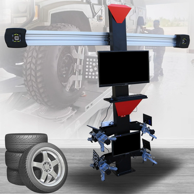 Garage Equipment 3D Four Wheel Alignment with Automaitic Lift Beam Truck Wheel Alignment AG-400