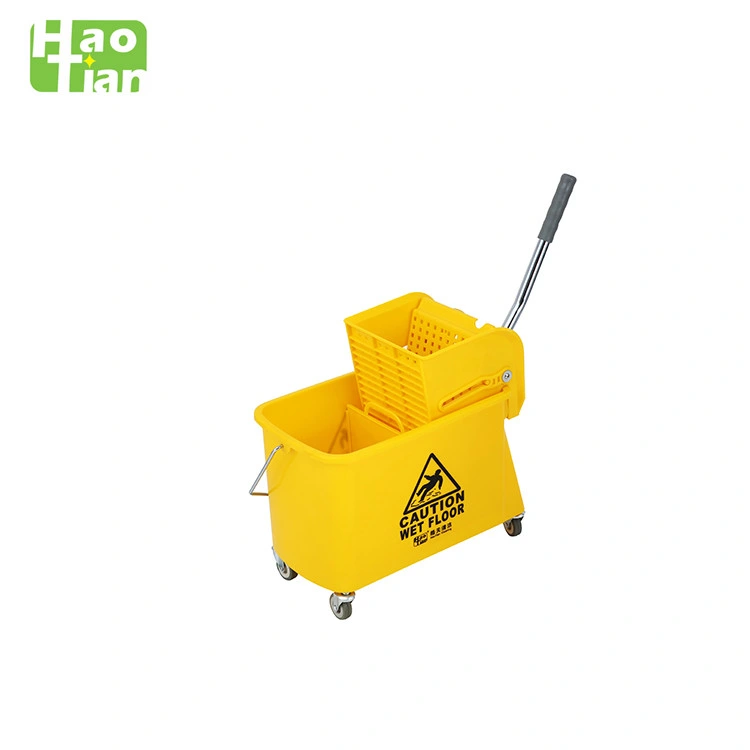 Comercio al por mayor B-038 El modelo 20L Mop Limpieza Cubeta con escurridor carro