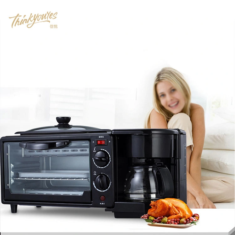 Hot Sales Multifunction Machine 3in1 Coffee Microwave Oven 3 in 1 Breakfast Makers