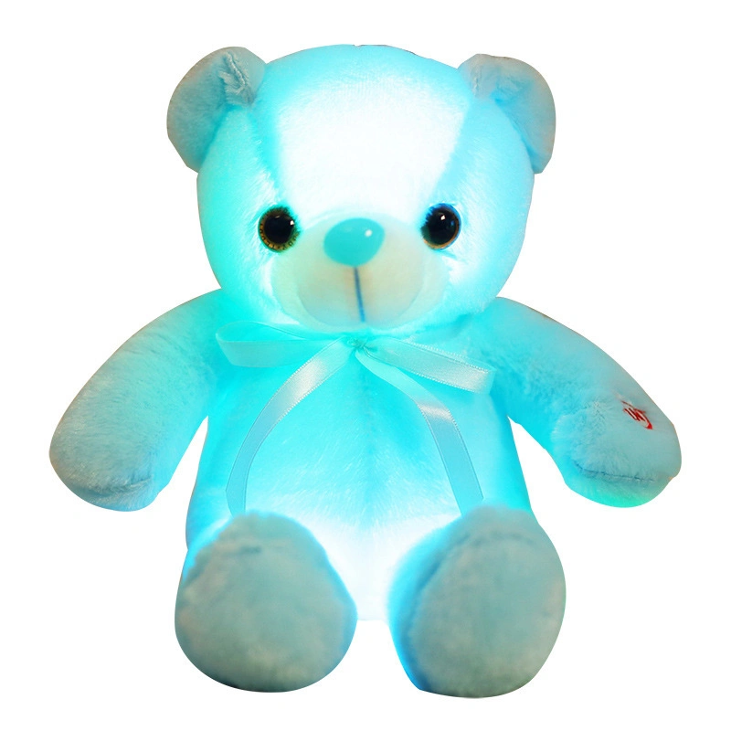 Kids Birthday Gift LED Flashing Light Teddy Bear Plush Toy