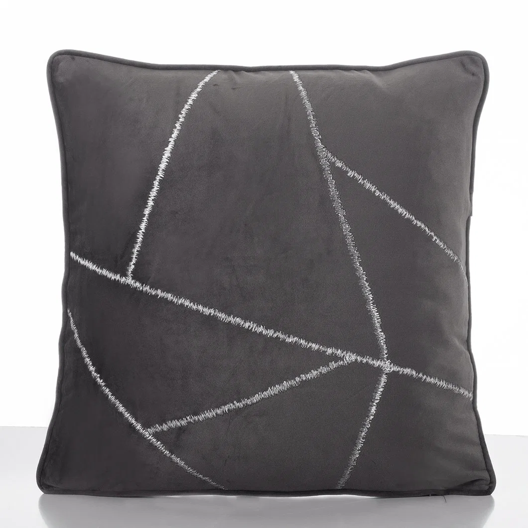 Home Soft Velvet Fabric Decorative Throw Pillow Cover Cushion Dining Chair Cushions