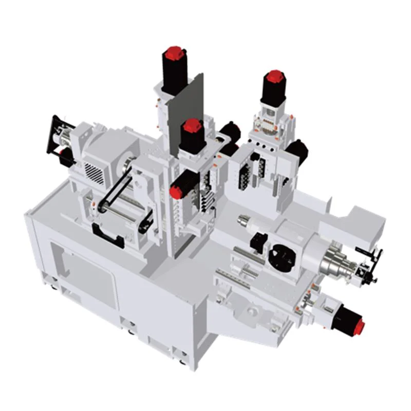 2 El husillo automático de la máquina de torno CNC de Suiza para la industria médica (JSL-26ABY)