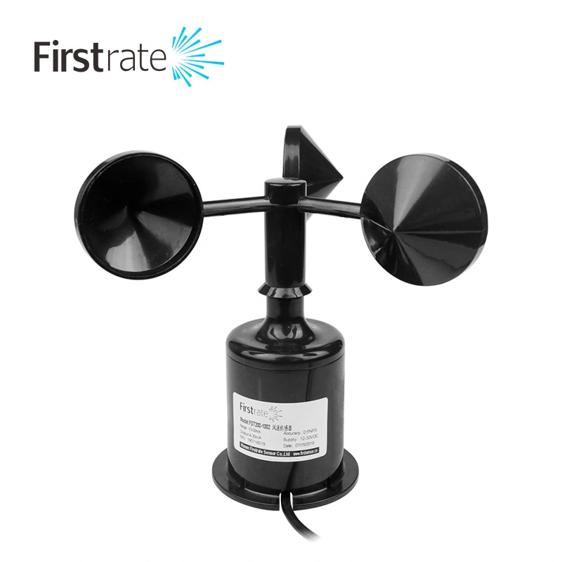 FST200-1002 Günstige 4-20mA Ausgang Kunststoff Anemometer windgeschwindigkeit Sensor Meter