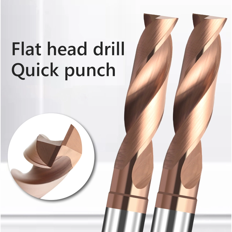 Customized Carbide 0.9 Internal Cooling Drill Bit for Machining Cast Lron