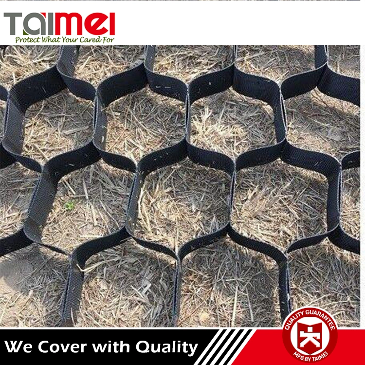 Textured HDPE Geocell Ground Reinforcement Cellular System for Ground Stabilization