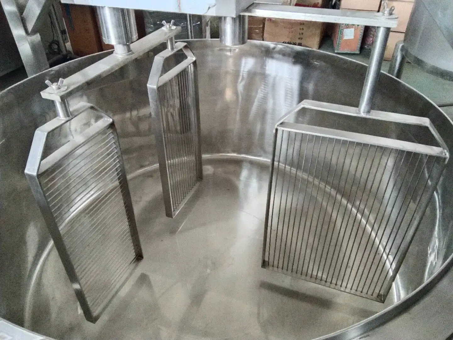 2022 The Latest Large Safe and Efficient Milk Cheese Making Tank for Fresh Milk