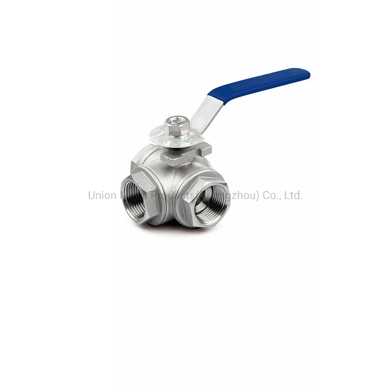 NPT 304 Stainless Steel 2PC Cast Ball Valve Full Port