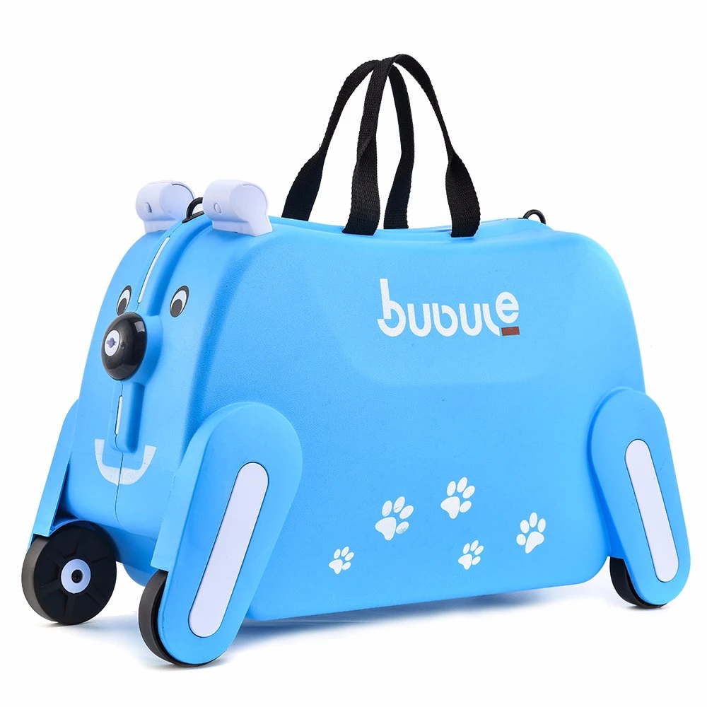 Bubule Dog Design Kids Toy Luggage Box Bags Light Weight Child Lock Suitcase School Trolley Bag