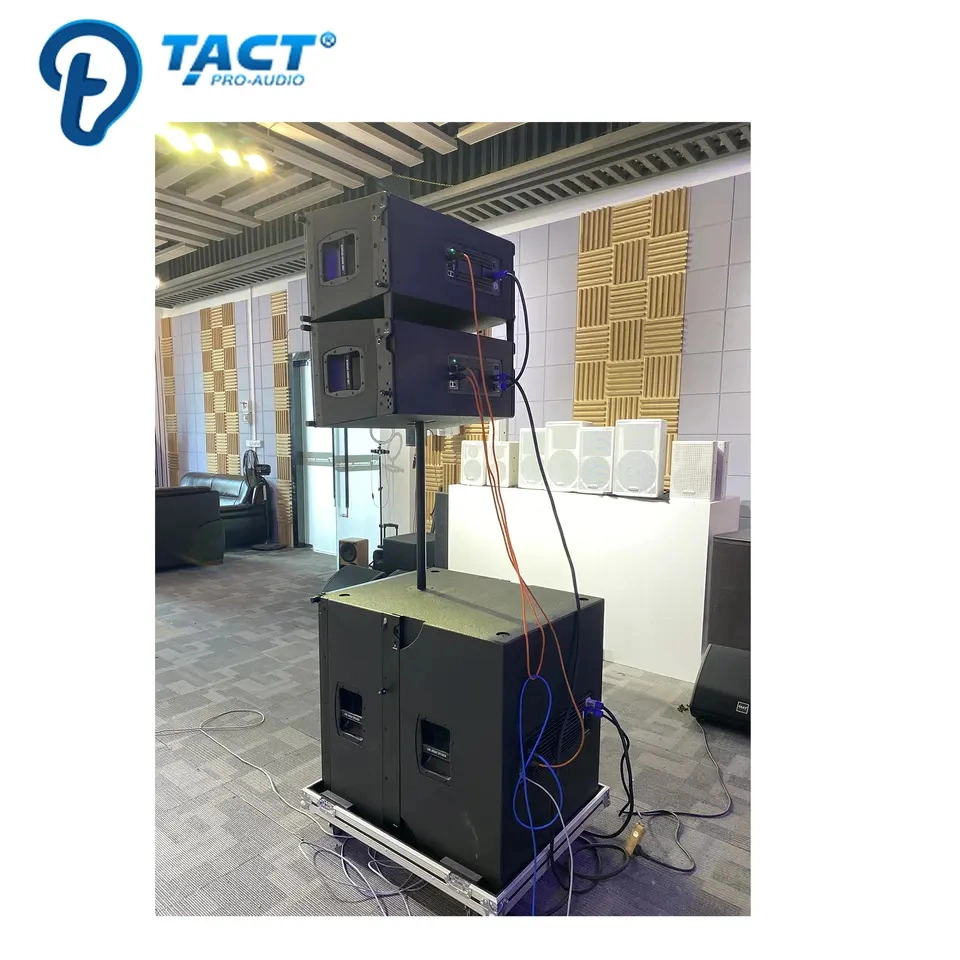 Tact PRO Audio Tq12-P 2+1 Active Line Array Speaker Sound System