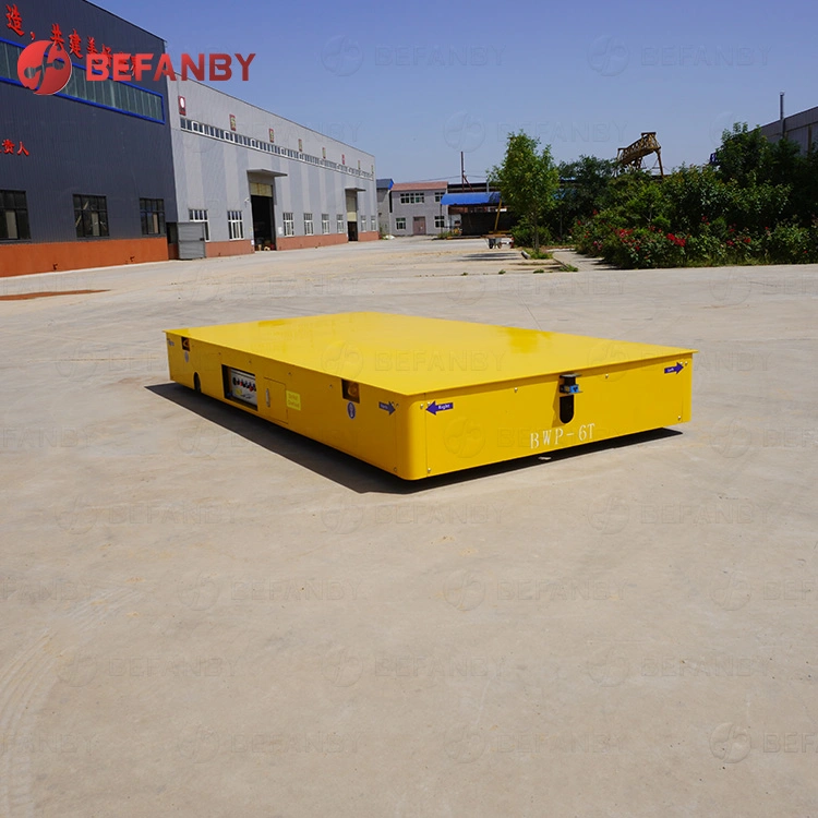 Metal Industry Use Steerable Transfer Car for Heavy Cargo