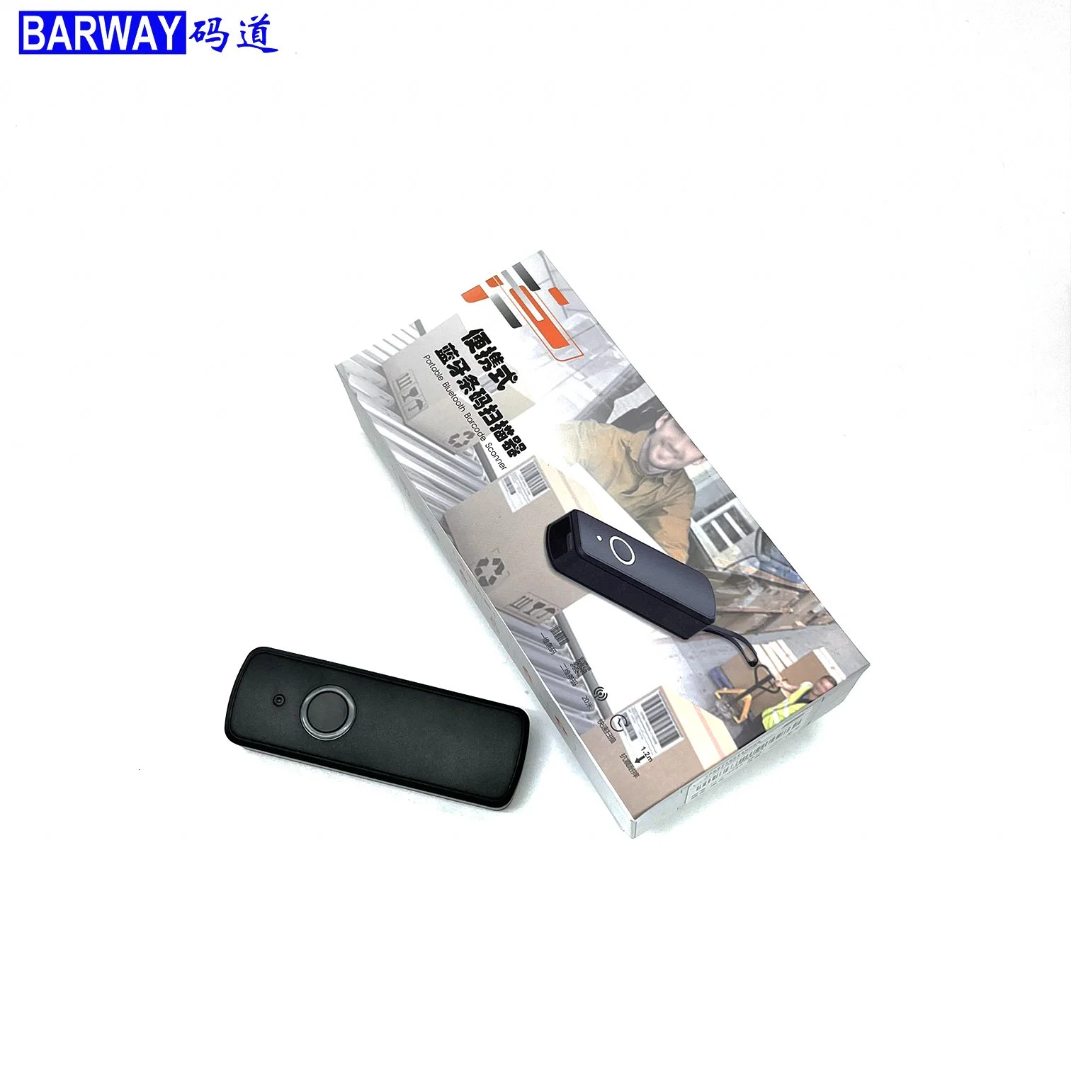 CCD 2D Tragbarer Mini Barcode Scanner QR Reader