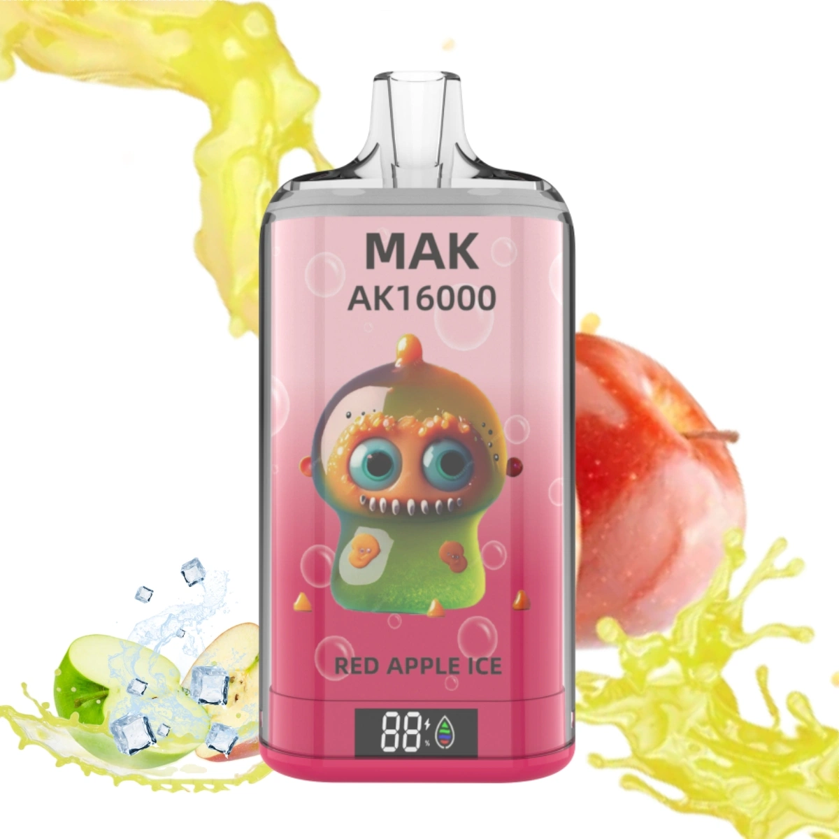 MAK 16000 Puffs Vente en gros Vape jetable Amazon Wape rechargeable E cigarettes