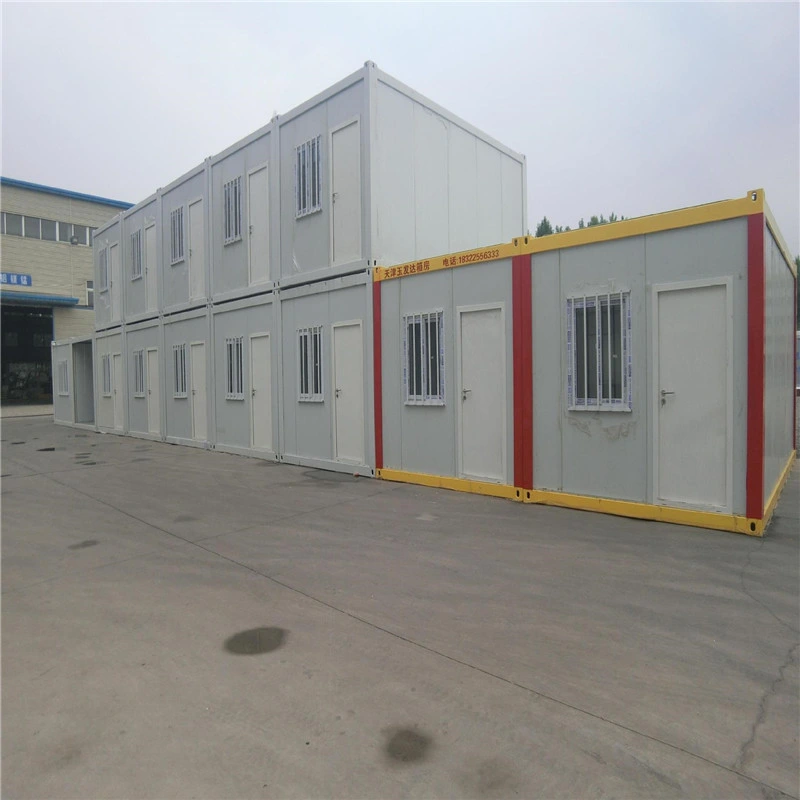 Steel Frame Expandable and Flat-Pack 20FT Living Residential Container Office