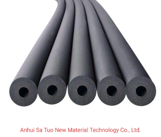 Custom Color Size PVC/NBR Rubber Foam Soft Insulation Rubber Foam Tube Pipe