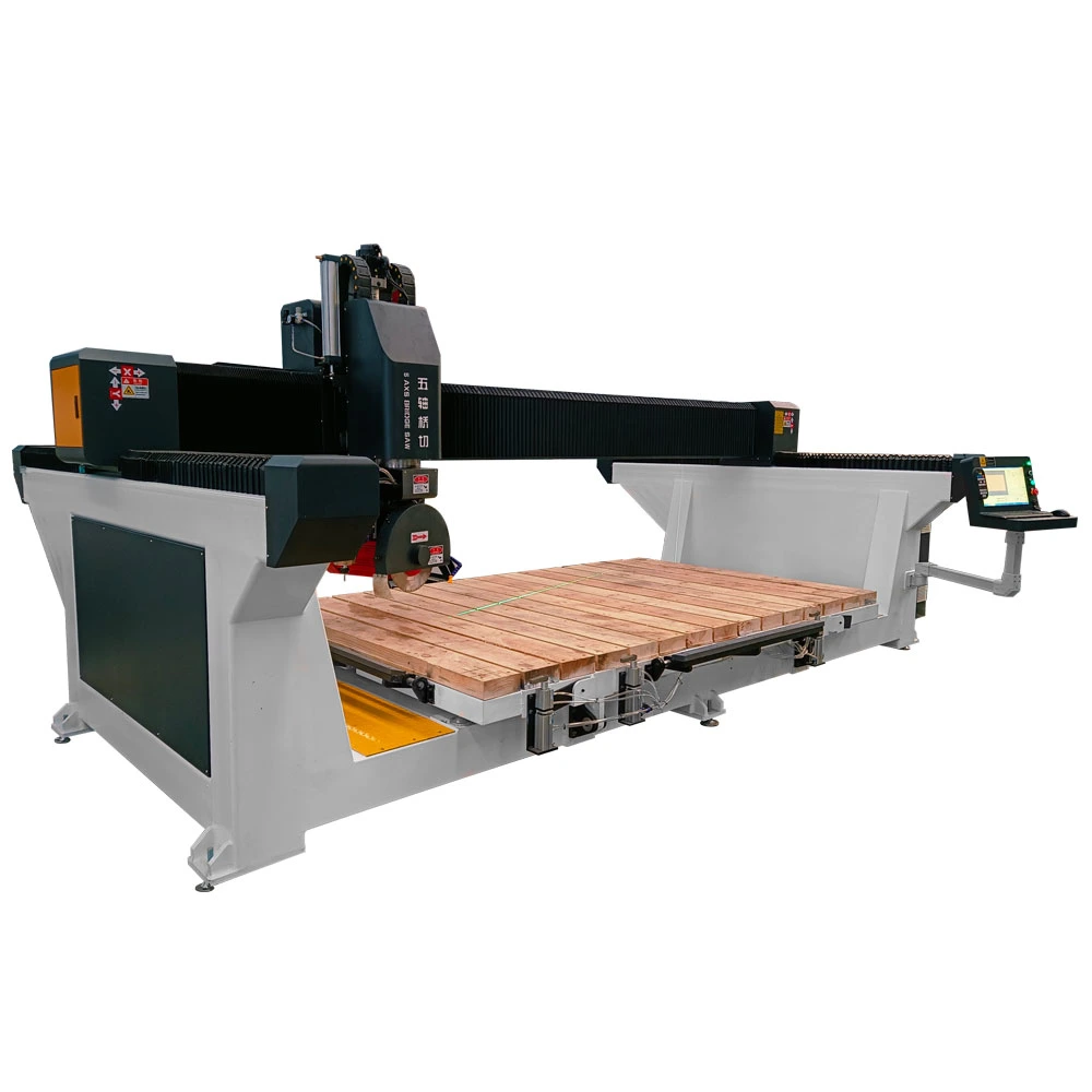 Infrared 5 Axes CNC Stone Saw Bridge Cutting Machine