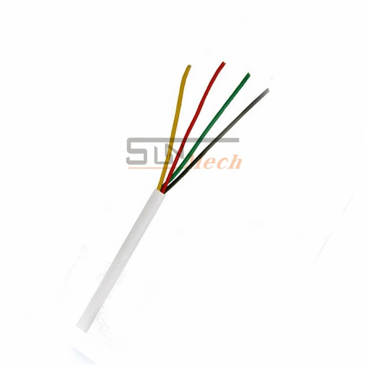 White 4 Core Alarm Cable Ls0h LSZH 2core 4 Core 6 Core 8 Core 10 Core 12 Core Alarm with Fire Resistant PVC Shealth Jacket