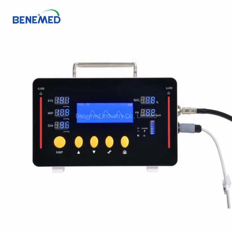 Портативный монитор пациента для измерения над SpO2 медицинские основные показатели BVM-8