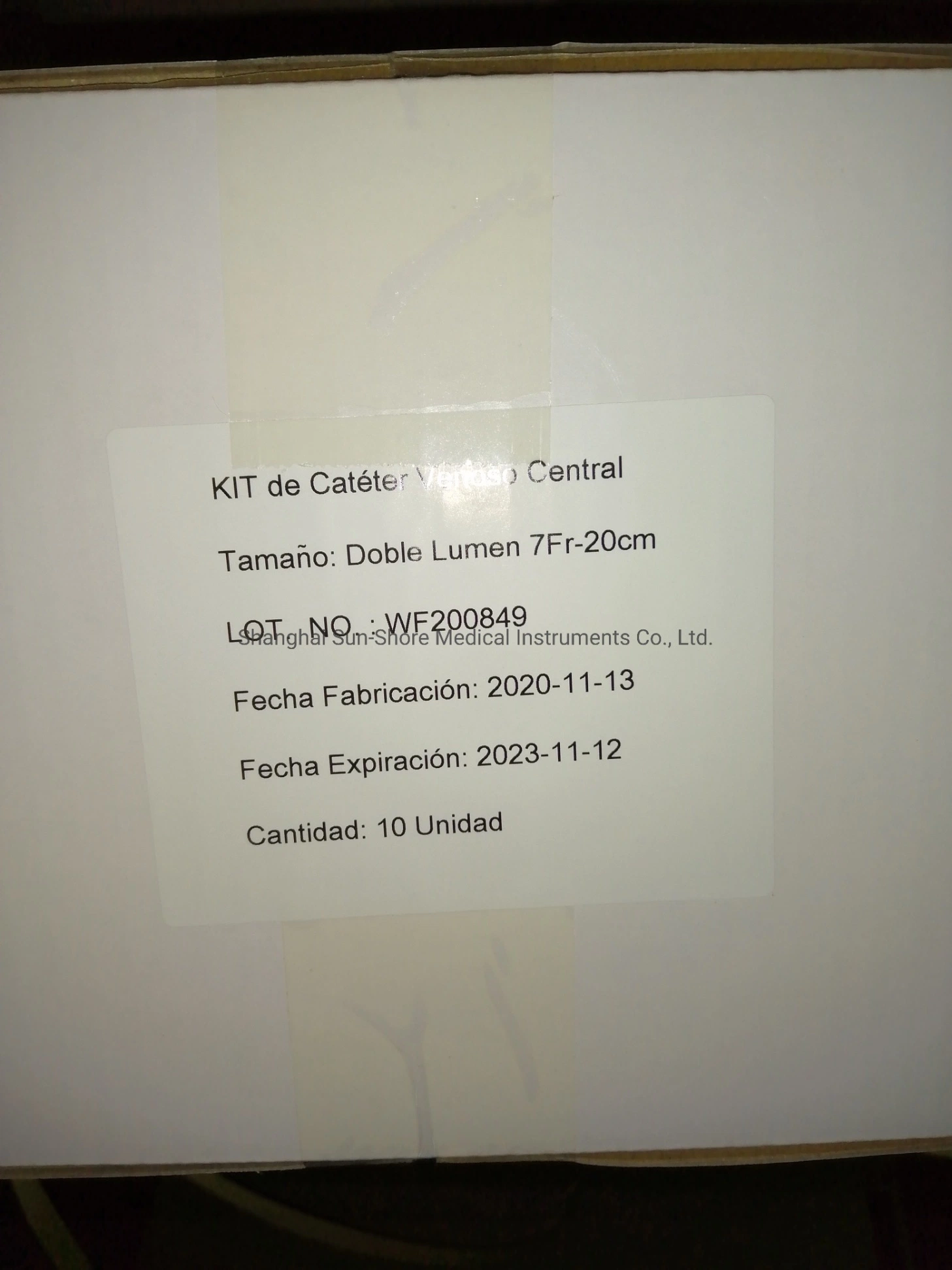 Central Venous Catheter Kit