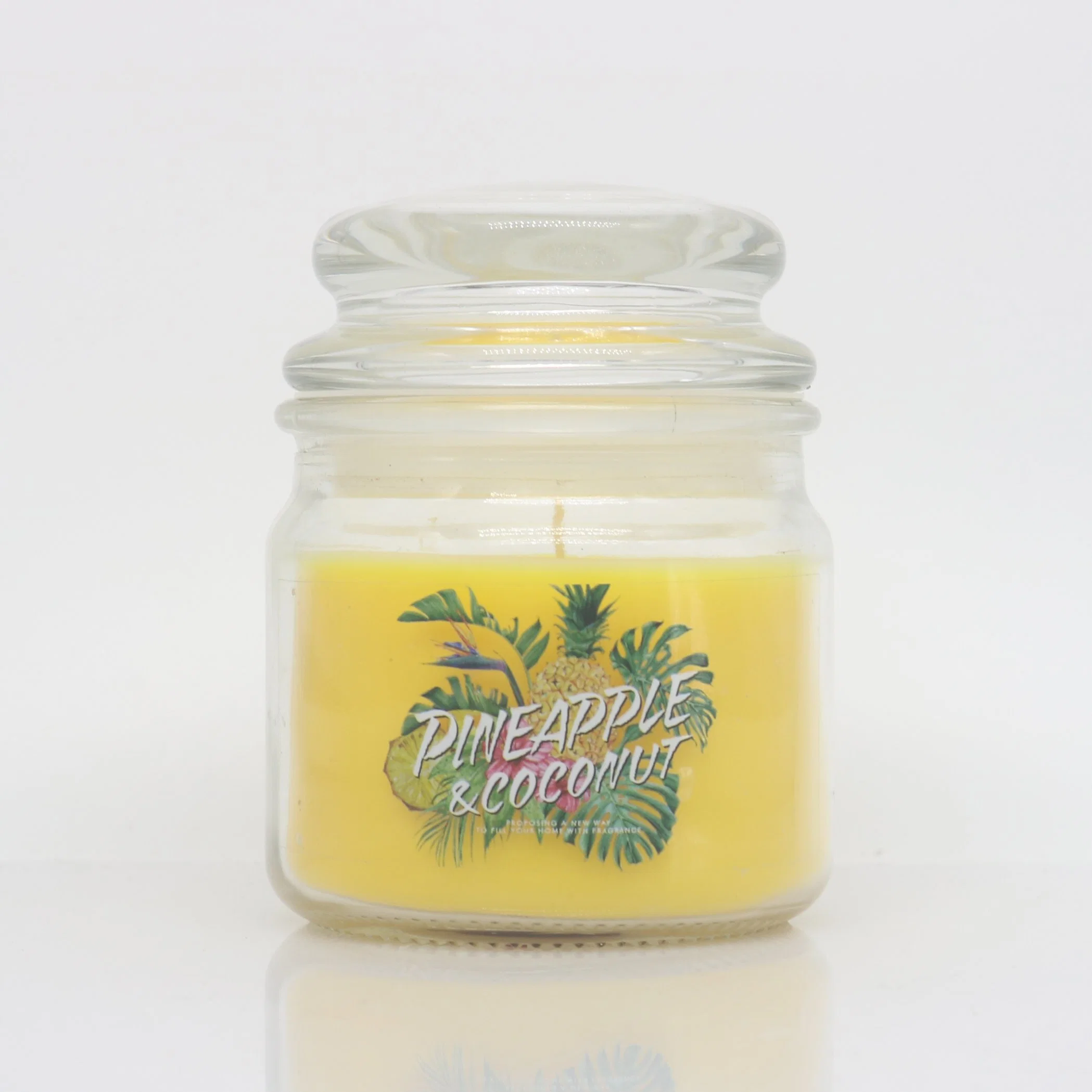 Yankees ananas et noix de coco Jar bougie pour décoration maison